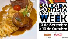 O objetivo do festival é criar oportunidades de acesso a boa gastronomia - Imagem: CBN Santos