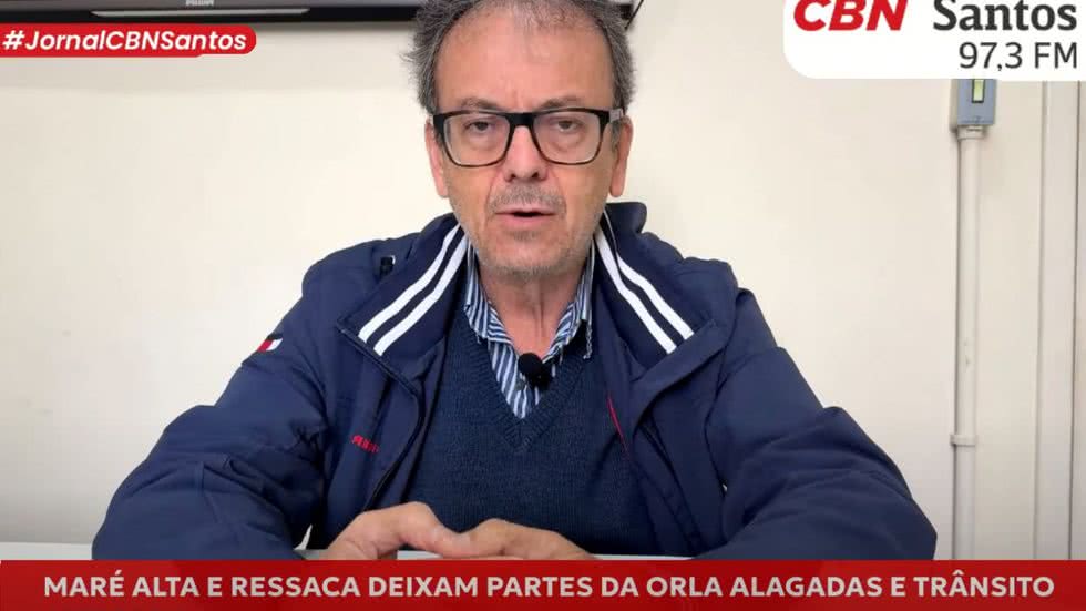 Entrevista à Rádio CBN Santos revela detalhes sobre a situação de alagamentos e as medidas adotadas pela CET - Foto: Rádio CBN Santos