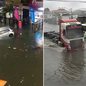 Instituto Nacional de Meteorologia emite alerta para chuvas e ventos fortes na Baixada Santista até o final do dia - Foto: Laércio Hubinger/ Reprodução