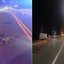 Equipes de resgate e da Polícia Militar Rodoviária atenderam a ocorrência na Rodovia Rio-Santos, em Bertioga, onde um ciclista morreu após ser atropelado no acostamento - Imagem: Reprodução/CCI Artesp