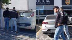 Delegado destaca que a operação é apenas a primeira fase de uma investigação mais ampla sobre o crime organizado - Foto: Reprodução/ Dione Aguiar/ Tv Tribuna