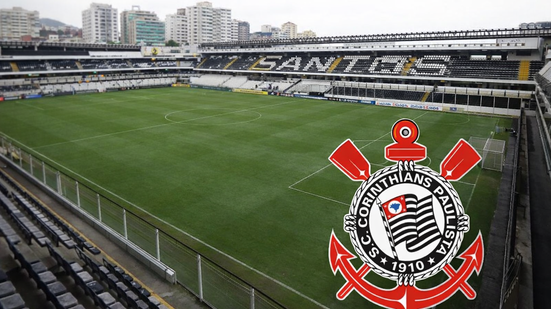 Pela primeira vez na história, o Corinthians irá mandar uma partida oficial na Vila Belmiro - Image / Acerto