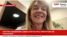 Jornal CBN Santos ocorre das 9h ao 12h, em 97.3 FM - Imagem: CBN Santos
