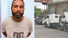 Nivaldo Santos Domingues foi localizado e preso na área portuária de Santos após mandado de prisão temporária expedido pela Justiça - Imagem: Polícia Civil/Divulgação