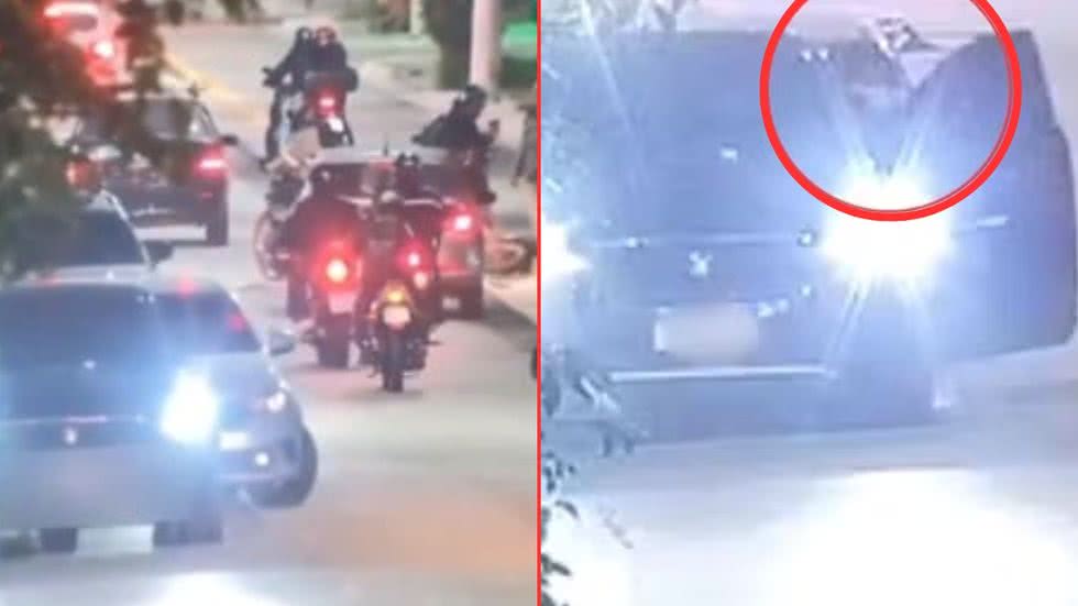 Um carro invadiu a pista contrária e atropelou um homem de 46 anos, que teve ferimentos graves e amputações - Imagem: Reprodução