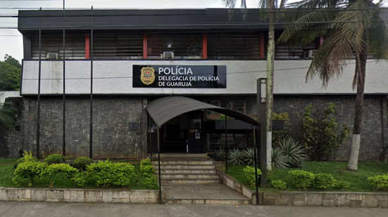 Caso foi registrado na Delegacia Sede de Guarujá - Imagem: Reprodução