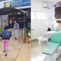 A paciente já havia causado tumulto anteriormente e foi presa após desacato e lesão corporal em clínica odontológica - Foto: g1 Santos/ Divulgação