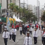 Desfile reuniu escolas, entidades sociais e forças de segurança na orla da cidade - Imagem: Divulgação / Prefeitura de Santos