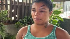 Rayssa Pires Faria foi socorrida após agressão violenta em Praia Grande; caso é tratado como tentativa de feminicídio - Imagem: Leandro Guedes / g1