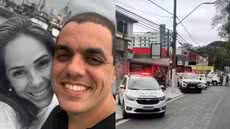 O crime ocorreu em uma clínica médica; a criança sobreviveu após dias internada - Foto: Redes Sociais e Daniela Rucio/ TV Tribuna