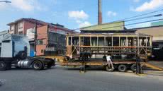 O antigo bonde português será reformado para abrigar o PIT, oferecendo um espaço acolhedor e acessível aos visitantes - Foto: Divulgação/ Prefeitura de Santos