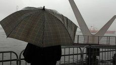 Instituto Nacional de Meteorologia alerta para tempestades severas em quase todo o estado de São Paulo nesta quarta-feira, 8 - Foto: Divulgação/ Prefeitura de Santos