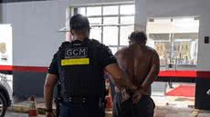 Suspeito não tinha pendências criminais no sistema, mas acabou confessando a autoria do crime após ser reconhecido - Foto: Divulgação/ Prefeitura de Santos