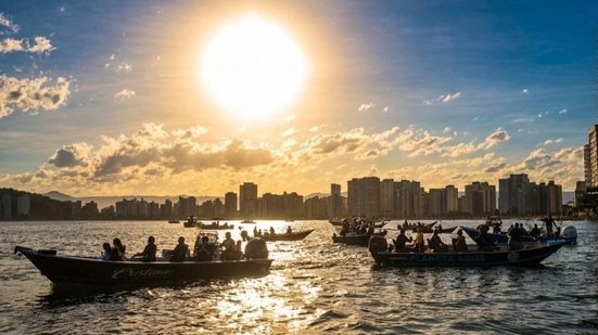 A Paróquia São Pedro organiza uma série de eventos para honrar o santo, com apoio da prefeitura e segurança para os participantes - Foto: Divulgação/ Prefeitura de São Vicente