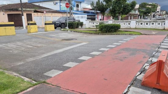 Prefeitura inicia obras de reconstrução do pontilhão e altera tráfego na Zona Noroeste de Santos a partir de hoje - Foto: Divulgação/ Prefeitura de Santos