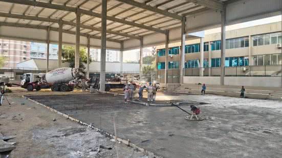 Novo complexo esportivo contará com quadras de areia e vestiários adaptados - Foto: Divulgação/ Prefeitura de Santos