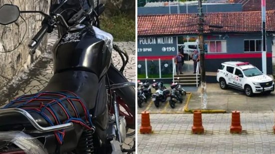 Durante patrulhamento, policiais militares desconfiaram de motocicletas em alta velocidade e realizaram a abordagem na rodovia - Foto: Divulgação/ 29º BPMI
