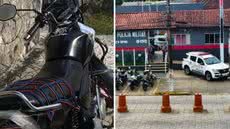 Durante patrulhamento, policiais militares desconfiaram de motocicletas em alta velocidade e realizaram a abordagem na rodovia - Foto: Divulgação/ 29º BPMI