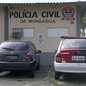 Homem foi abordado pela polícia após atitude suspeita em Mongaguá e revelou ser foragido da Justiça - Imagem: Reprodução
