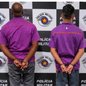 Os suspeitos foram levados à delegacia, onde foram confirmadas as acusações de furto qualificado - Foto: Divulgação/ 29º BPMI
