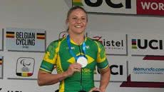 Jéssica Messali se destaca ao conquistar três medalhas de prata - Imagem: Divulgação / Prefeitura de Santos