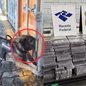 A Receita Federal interceptou mais de 1,5 tonelada de cocaína escondida em papel, em uma operação no Porto de Santos - Imagem: Receita Federal