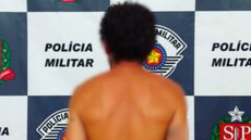 A checagem de dados confirmou mandado de prisão ativo, e o foragido foi levado ao Distrito Policial para os devidos trâmites legais - Foto: Divulgação/ 29º BPMI