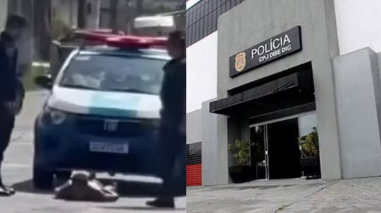 Caso foi registrado como violência doméstica e tentativa de feminicídio - Imagem: Reprodução