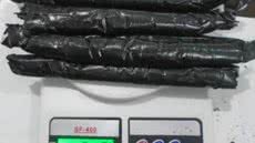 348 gramas de maconha - Imagem: Reprodução/SAP