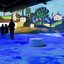 Visitantes na exposição imersiva O Brasil de Tarsila, no Nubank Arte Lab, em São Paulo - Foto: Divulgação/Nubank Arte Lab