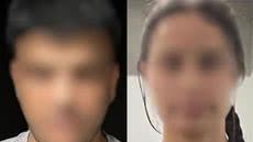 Dupla foi detida após tentativa de fraude em caixa eletrônico, com histórico criminal de estelionato - Imagem: Reprodução