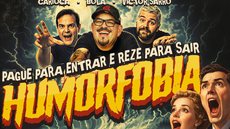 Em 'Humorfobia', a plateia é a verdadeira estrela do espetáculo, criando uma experiência única e interativa - Imagem: Reprodução