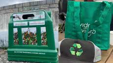 Programa visa recolher 12 toneladas de vidro por mês, ajudando o meio ambiente e a economia local - Imagem: Divulgação/ Prefeitura de Cubatão