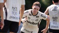 Rollheiser deve ser titular nesta partida - Foto: Raul Baretta / Santos FC - Foto: Raul Baretta / Santos FC