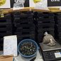 Mais de 100 quilos de maconha foram retirados de circulação, impactando o crime organizado na região - Imagem: Divulgação/ Polícia Civil