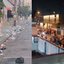 A operação, que não registrou ocorrências, buscou prevenir aglomerações de jovens e garantir a segurança da comunidade local - Imagem: Reprodução/ A Tribuna