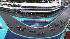 O treino livre do GP de Miami será estendido para 1h30 - Foto: Divulgação / F1