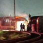 Criminosos atacam pela terceira vez em quatro dias, colocando fogo em vagão de trem carregado com celulose em Cubatão - Imagem: Reprodução