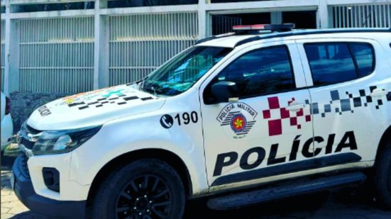 Mulher foi localizada pela 2ª Cia do 29º BPM/I e encaminhada ao Distrito Policial; identidade foi verificada digitalmente - Foto: Divulgação/ 29° BPMI