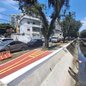 Com a recomposição do talude do canal 4, a Prefeitura elimina riscos de desabamentos e reabre calçadas e ciclovia na região - Foto: Divulgação/ Prefeitura de Santos