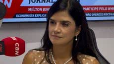 Em entrevista à CBN Santos, Audrey Kleys detalha motivos de sua saída do Partido Novo e próximos passos políticos - Foto: Rádio CBN Santos