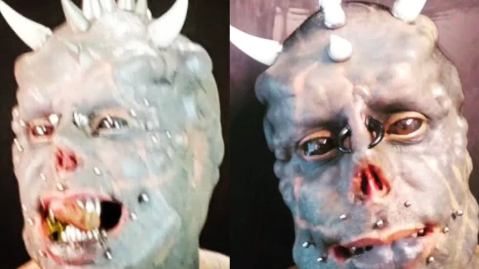 Diabão, tatuador com recorde no Guiness Book, recebe RG com foto e nome atualizados - Imagem: Reprodução/Instagram