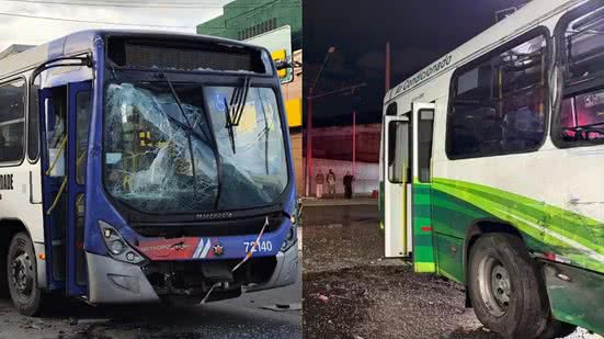 Equipes de emergência, incluindo Polícia Militar e Corpo de Bombeiros, foram acionadas para prestar socorro após a colisão - Foto: Fabiano Roma/Santa Cecília TV/ Yasmin Braga/TV Tribuna