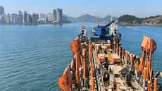 APS autorizou o início das obras de aprofundamento do canal do Porto de Santos após decisão do TRF3 liberar a continuidade do contrato - Imagem: Autoridade Portuária de Santos