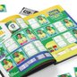Nomes como Rodrygo, Militão e Estêvão estampam o livro ilustrado, mas perderam o torneio por problemas médicos - Foto: Divulgação / Panini