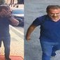 Imagens de monitoramento registraram o momento em que o suspeito deixou o prédio da vítima carregando uma mochila, segundo a investigação da Polícia Civil - Imagem: Reprodução