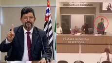 Vereador Eduardo Pereira (PSD) foi absolvido pelo Tribunal de Justiça de São Paulo após recorrer de condenação relacionada a episódio envolvendo projeto voltado à população LGBTQIA+ em Bertioga - Imagem: Redes sociais e Reprodução