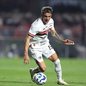 Enzo Diaz em jogo do São Paulo - Foto: Rubens Chiri/São Paulo FC
