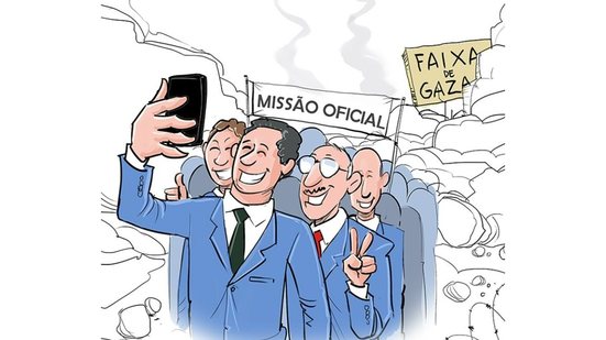Imagem: @izanio_charges