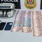 Com a apreensão de maconha e dinheiro, a polícia investiga a extensão do comércio ilícito na região do litoral paulista - Foto: Reprodução/ Polícia Civil
